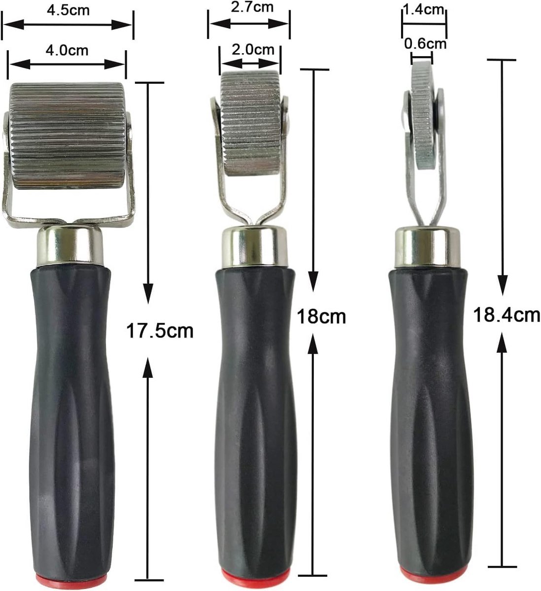 Geluidsisolatie Roller Set voor Auto, 3 Stuks Metaal Installatie Tool