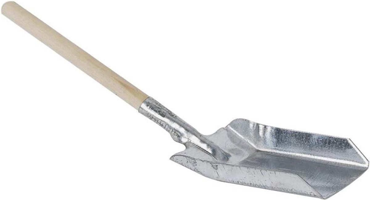 Asschep met Houten Steel voor Open Haard en Kachel