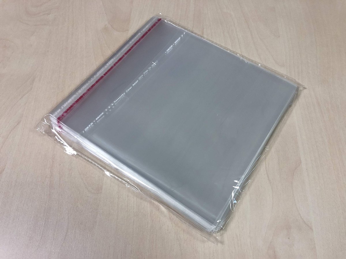 aladdien - Slimme CD Cases - Herbruikbaar - Antistatisch en Glanzend - 100 Stuks - Bescherming voor CD's - Ruimtebesparend - Compacte Opberging