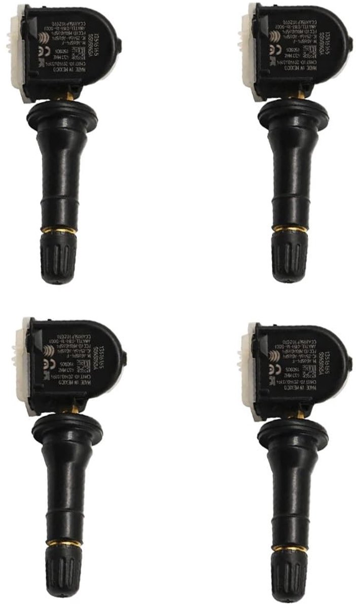aladdien - Tyre Druk Sensors - 433MHz - Compatibel met verschillende modellen - Hoogwaardige kwaliteit - Betrouwbare prestaties - Geschikt voor meer..
