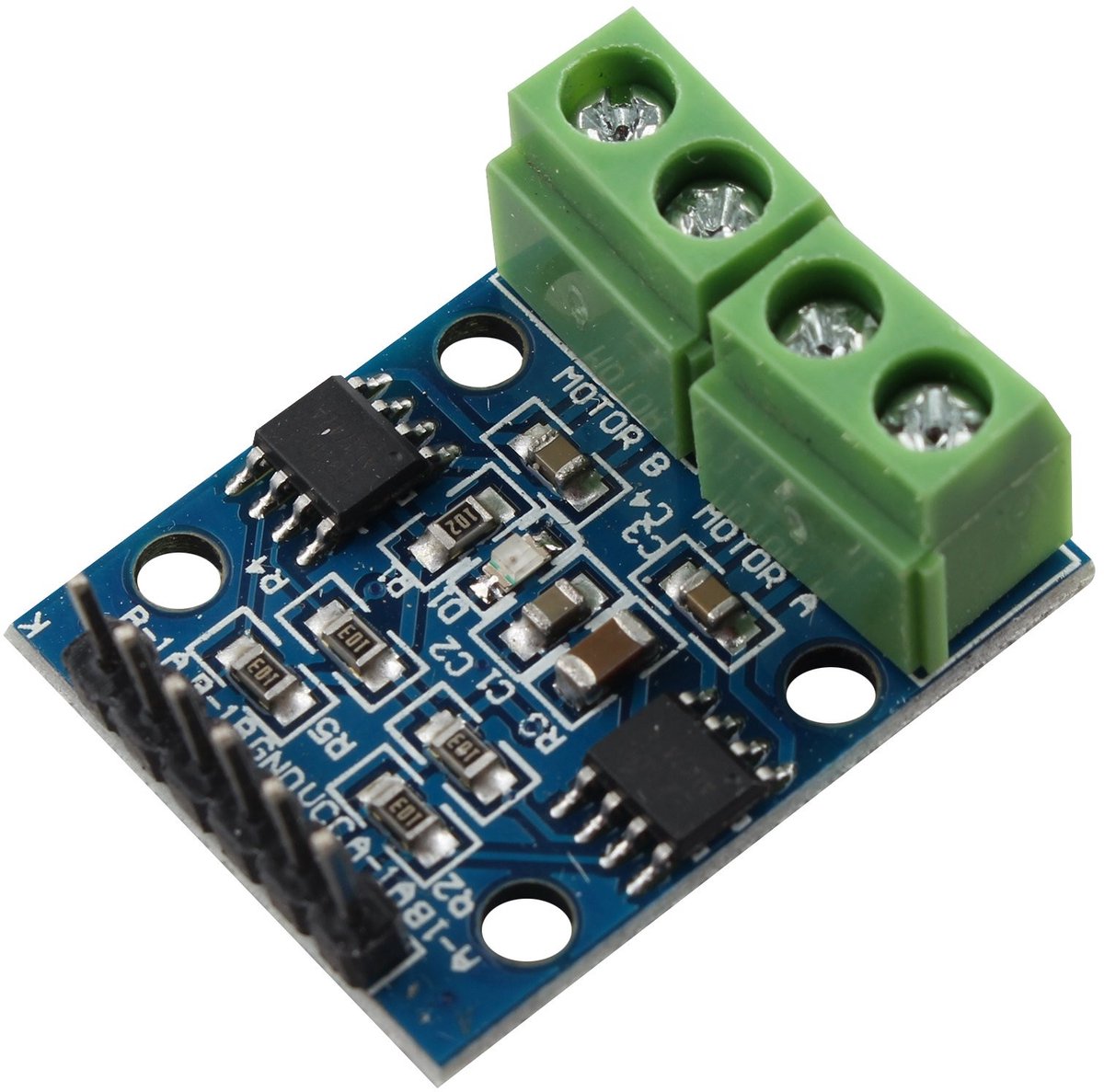 Golden crown - Motor Driver - Dual-Channel Motor Controller - Geschikt voor Arduino - DC Motor Besturing - Ideaal voor Robotica - Compact formaat