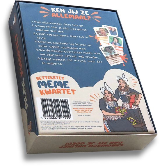 Stukje Cultuur - Retteketet Meme Kwartet - Internet Memes Kaartspel