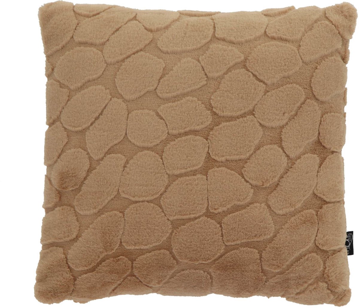 OttoSimon kussen decoratief daaf latte 45x45 cm sierkussen.