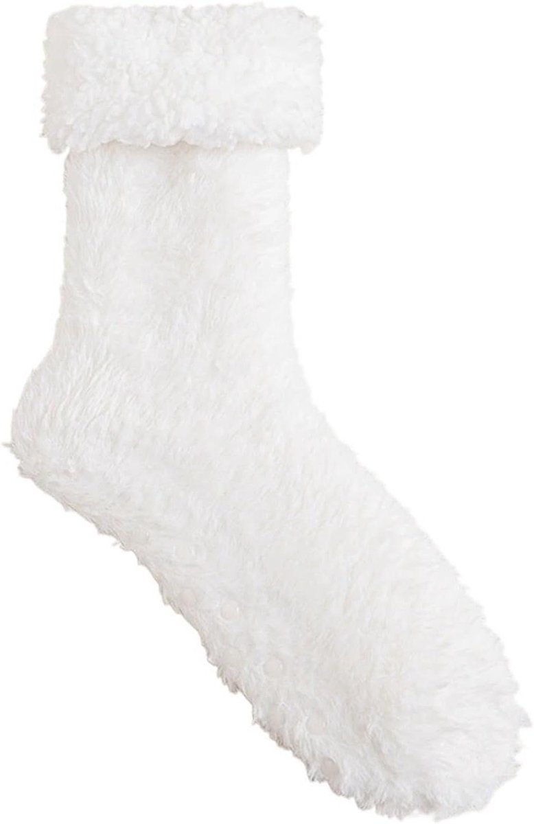 Huis Sokken - Warme Voeten - Comfortabel Ontspannen - Pluche en Dik - One Size - Diverse Kleuren