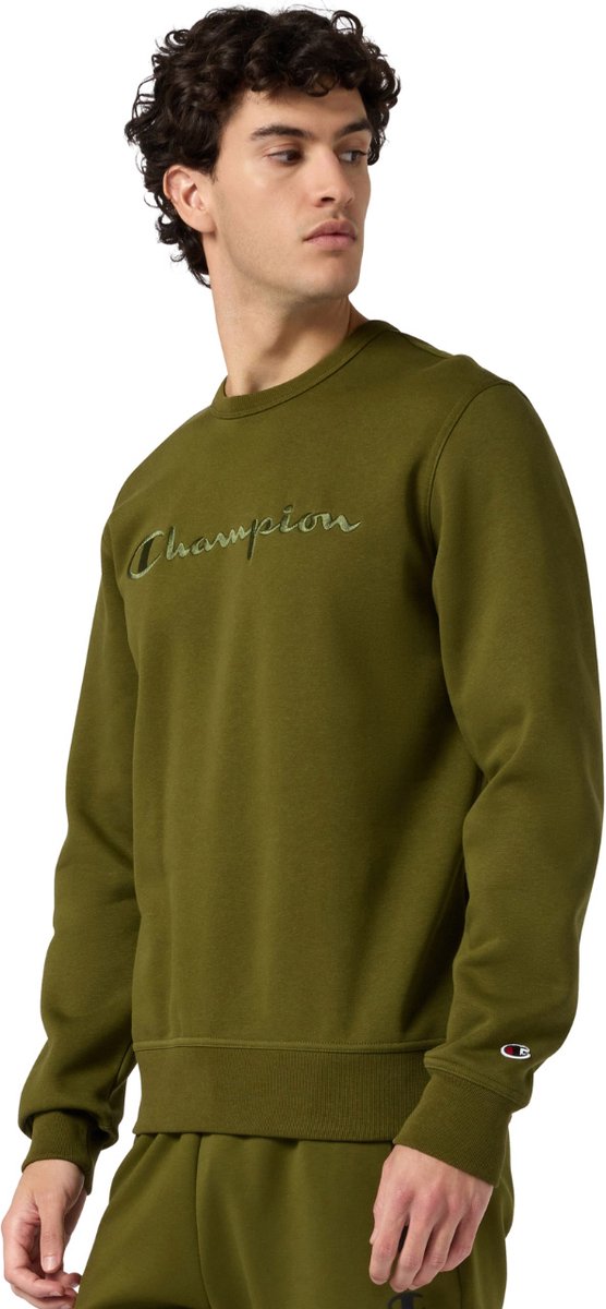 Champion Sweater Heren Crewneck Sweatshirt 2XL Groen