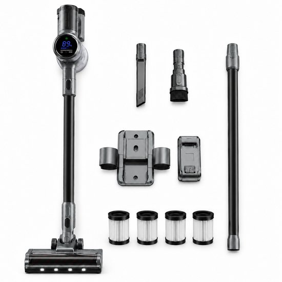 Luxari S1000 PRO Draadloze Steelstofzuiger met Afneembare