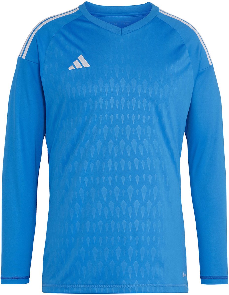 adidas T-shirt Tiro 23 Competition Long Sleeve Goalkeeper Jersey Blauw - Maat 116cm