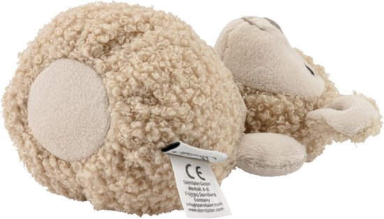 Knuffelzakje Schaap - Pluche Dier - Spelen en Knuffelen - Zachte Stoffen Vulling - Medium Formaat - Wit — afbeelding 5