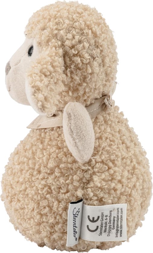 Knuffelzakje Schaap - Pluche Dier - Spelen en Knuffelen - Zachte Stoffen Vulling - Medium Formaat - Wit — afbeelding 4