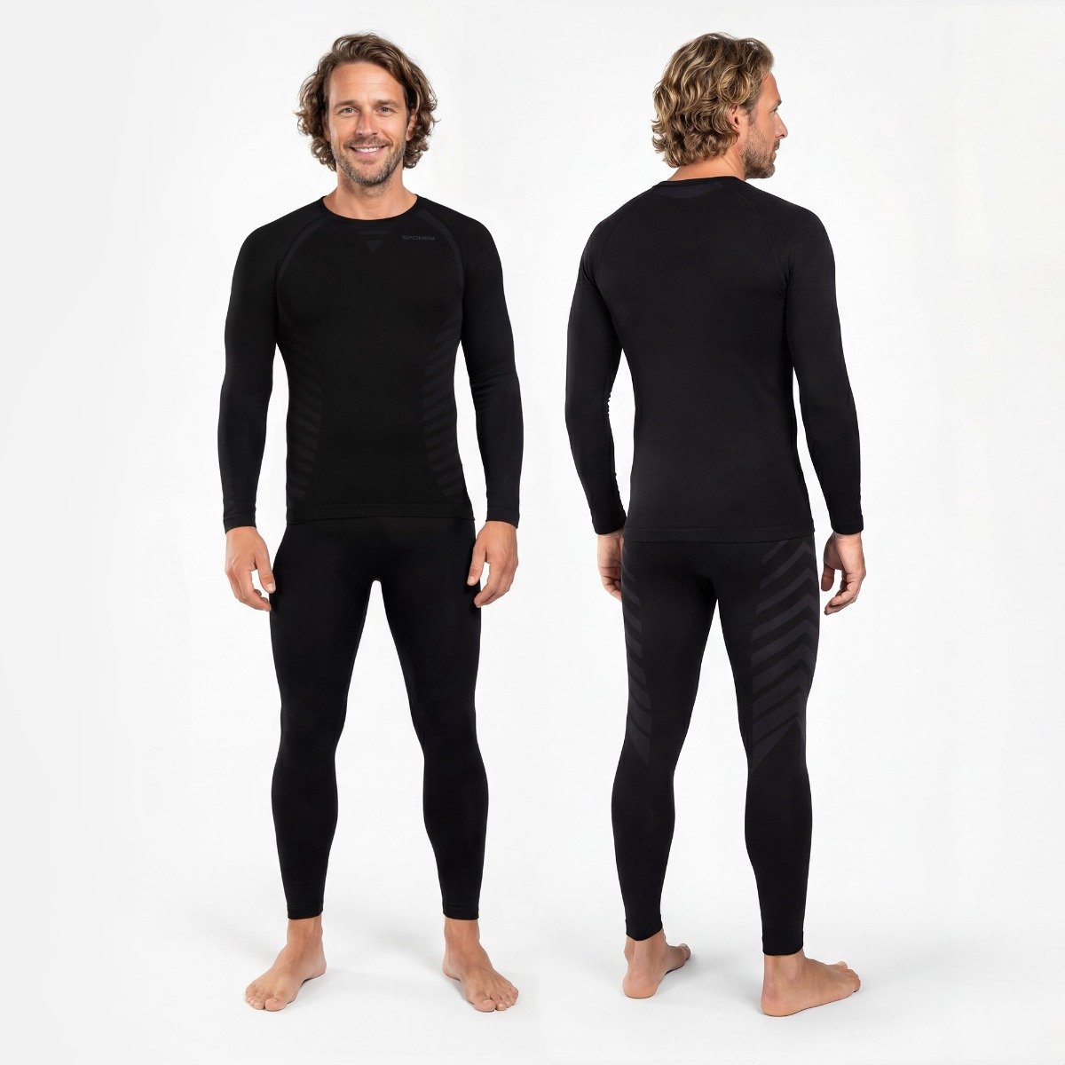 Spokey WINDSTAR Thermoshirt - Zwart - L/XL