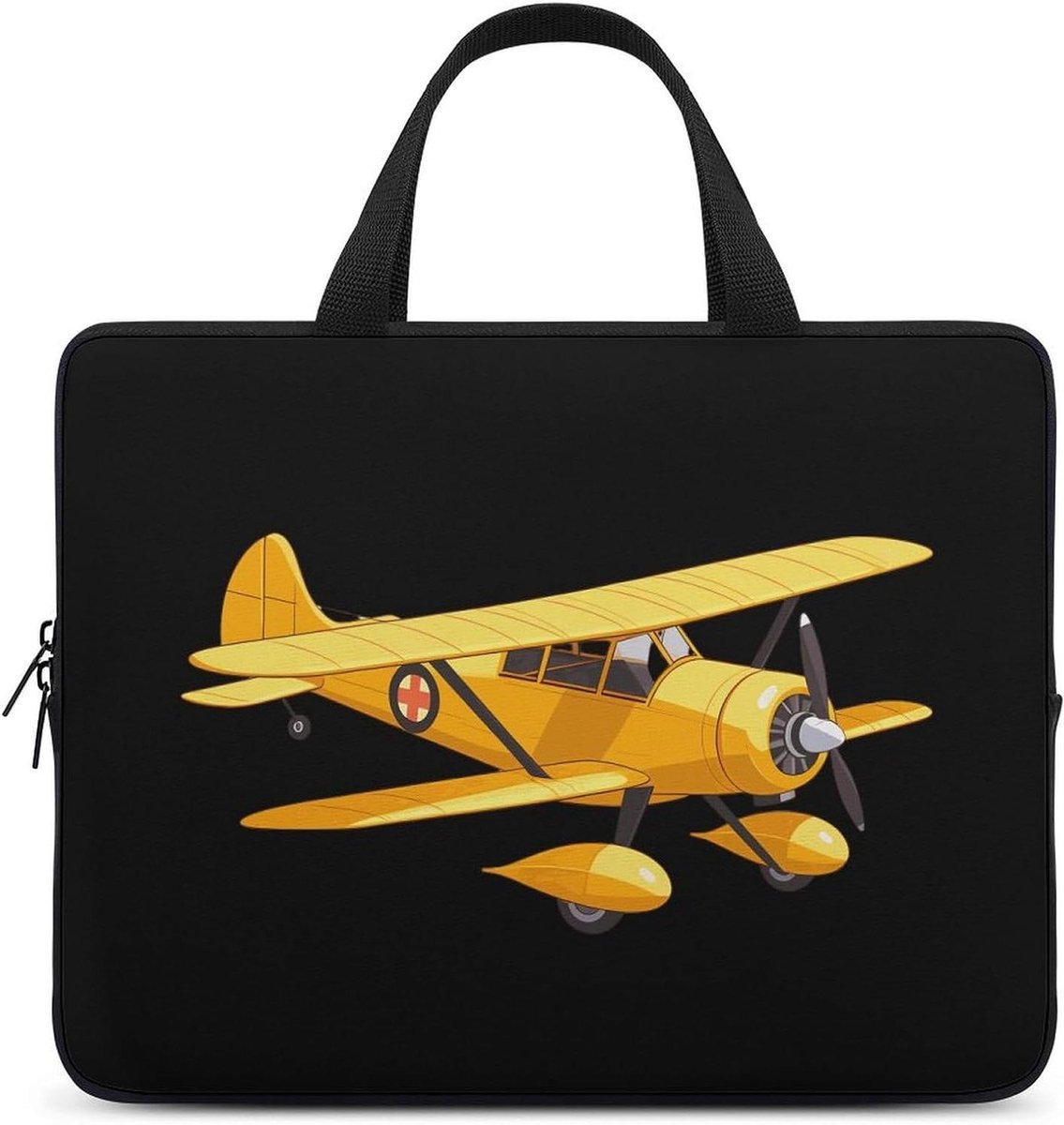 Laptop Draagtas - Computer Tas - Veilig Vervoer - Propeller Design - 87 x 71 cm - Grijs