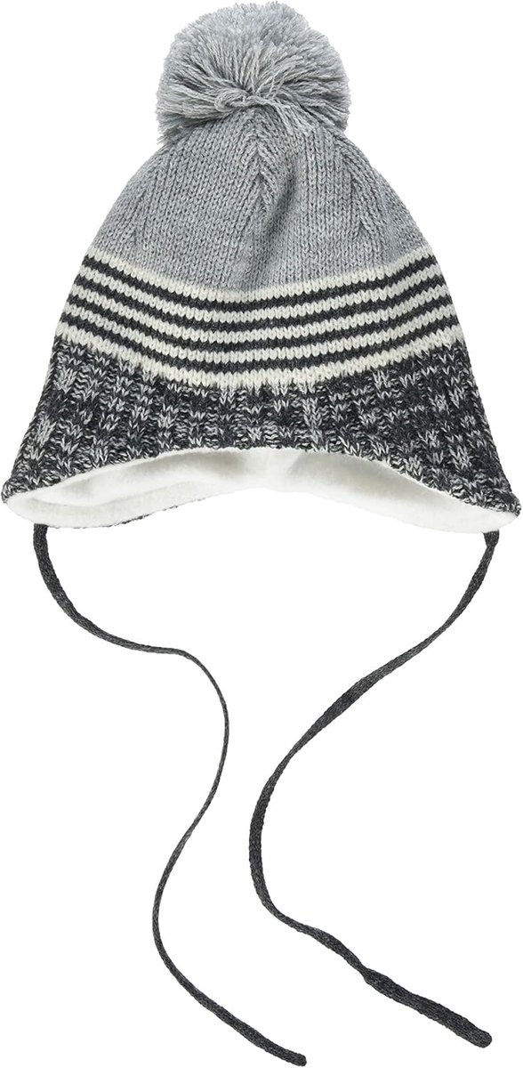Baby Muts - Kinder muts - Warmte en bescherming - Gevoerd ontwerp - Unisex Baby - Blauw — afbeelding 4