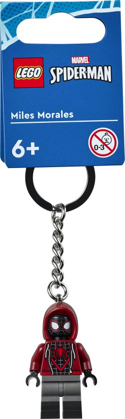 LEGO Marvel Spider-Man Miles Morales sleutelhanger - 854153