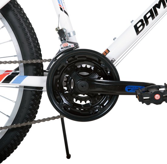 HILAND Mountainbike 24 Inch - MTB voor Heren en Dames - 21 Versnellingen - Stalen Frame - V-brakes van Hiland — afbeelding 4