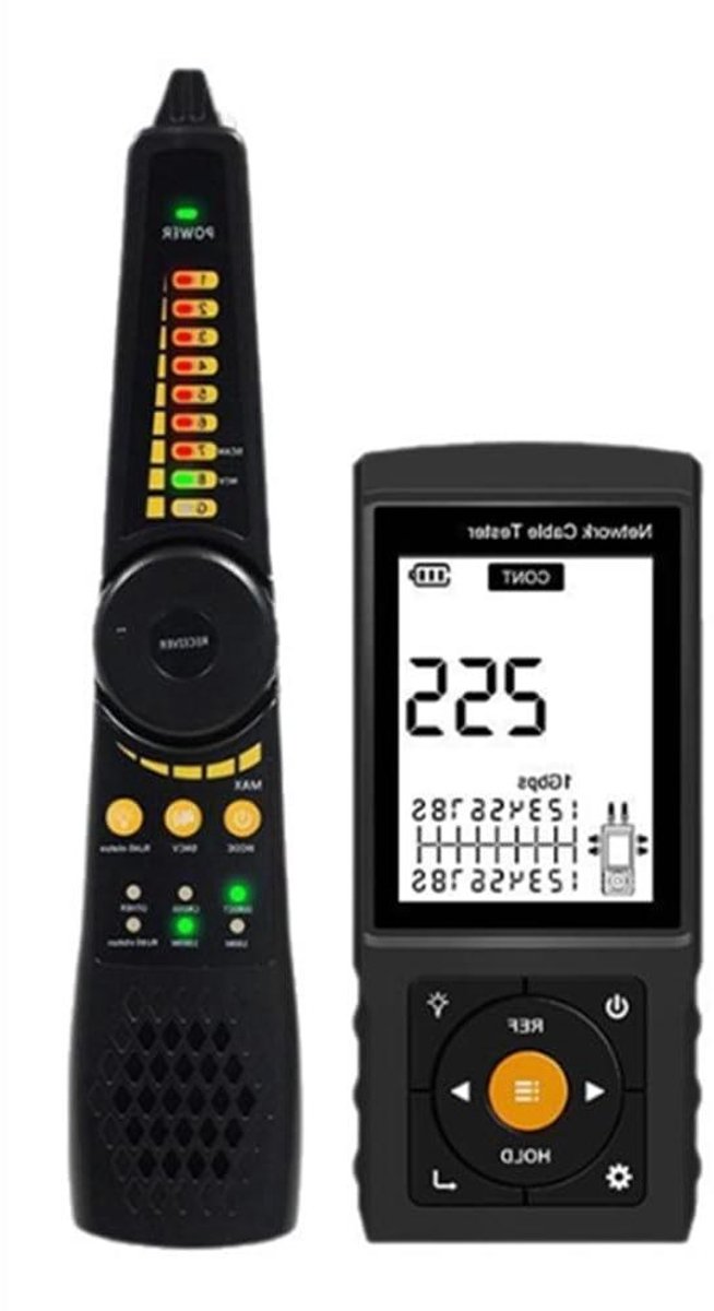 Netwerk Kabel Tester - Kabel Detector - Netwerk Installatie - PoE Detectie - 600 Meter - Grijs
