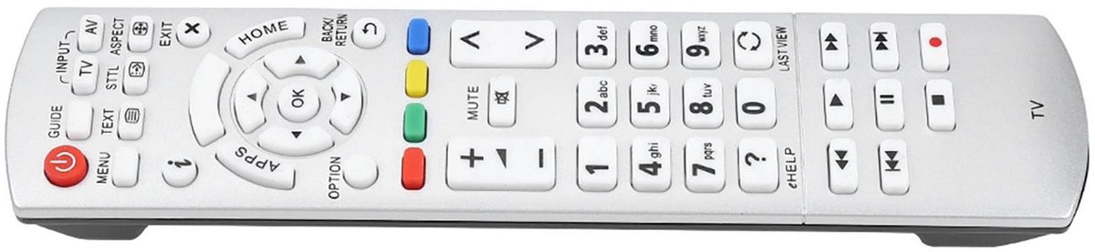 aladdien - TV Afstandsbediening Vervanging - LCD TV - Voice Controller - Geschikt voor diverse modellen - Gemakkelijk in gebruik - Ideaal voor Smart..