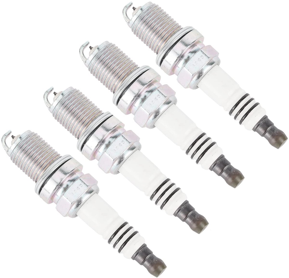 aladdien - BKR8EIX 2668 Iridium - 4 stuks bougies - Verbetert vermogensprestaties - Geschikt voor diverse voertuigen - Ontstekingssysteemonderdelen
