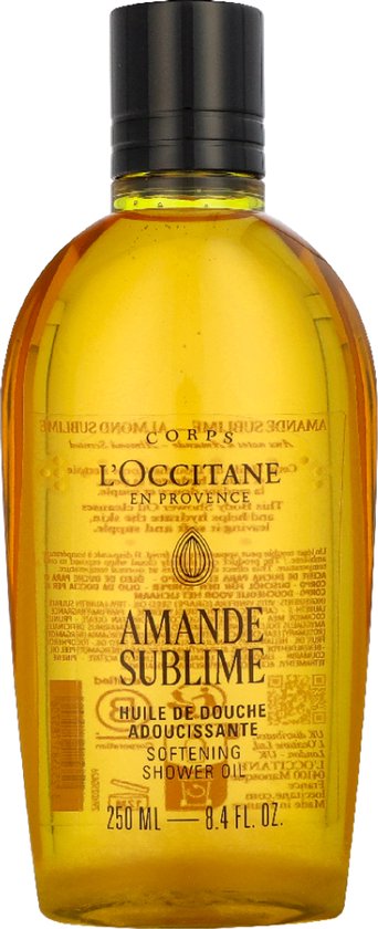 L'Occitane Amande Sublime verzachtende doucheolie met amandel, 250 ml.