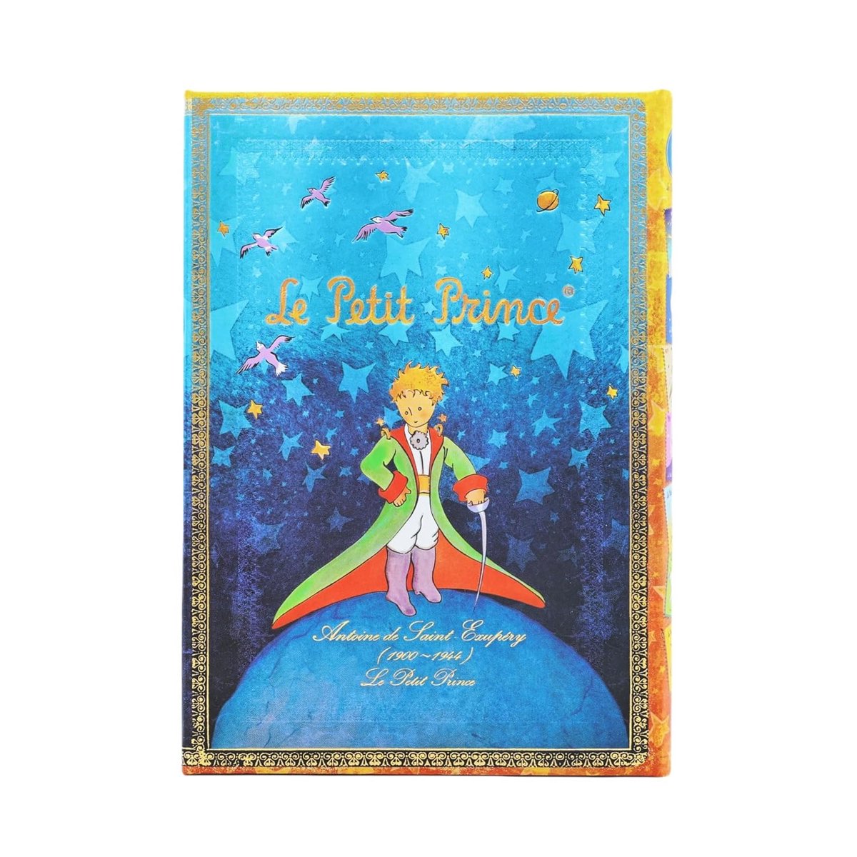 Paperblanks Saint-Exupéry, The Little Prince Embellished Manuscripts Collection Hardcover Journals Midi Unlined Wrap 144 Pg 120 Gsm