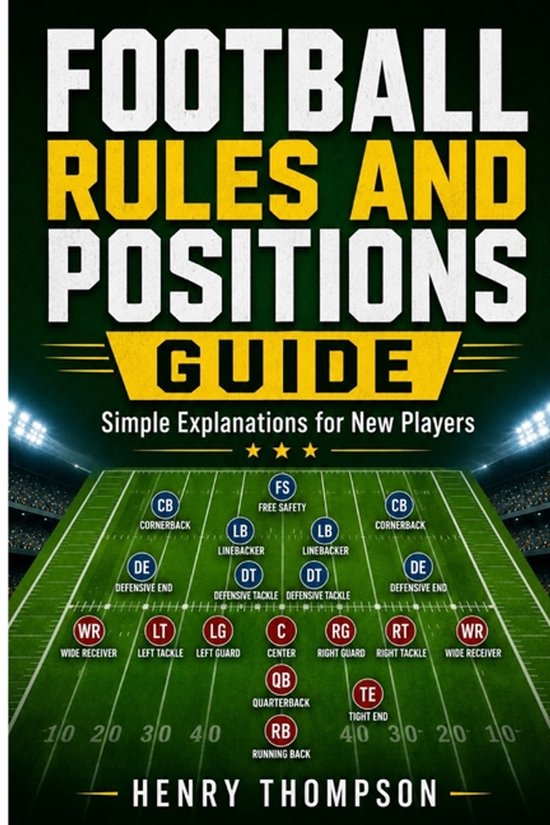 Football rules and positions guide - cover