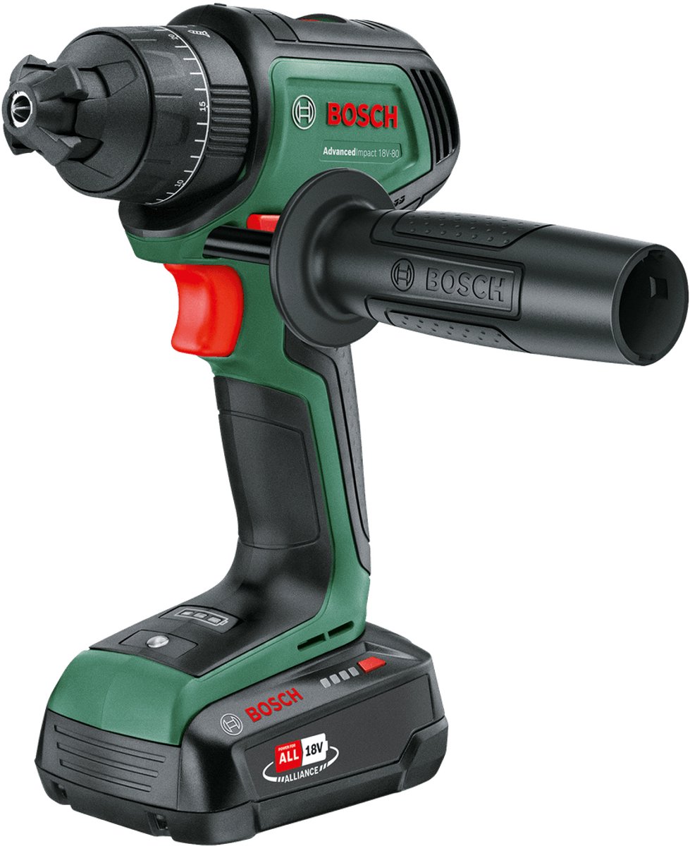 Bosch Home and Garden AdvancedImpact 18V-80 QuickSnap Accu-klopboormachine – foto 5