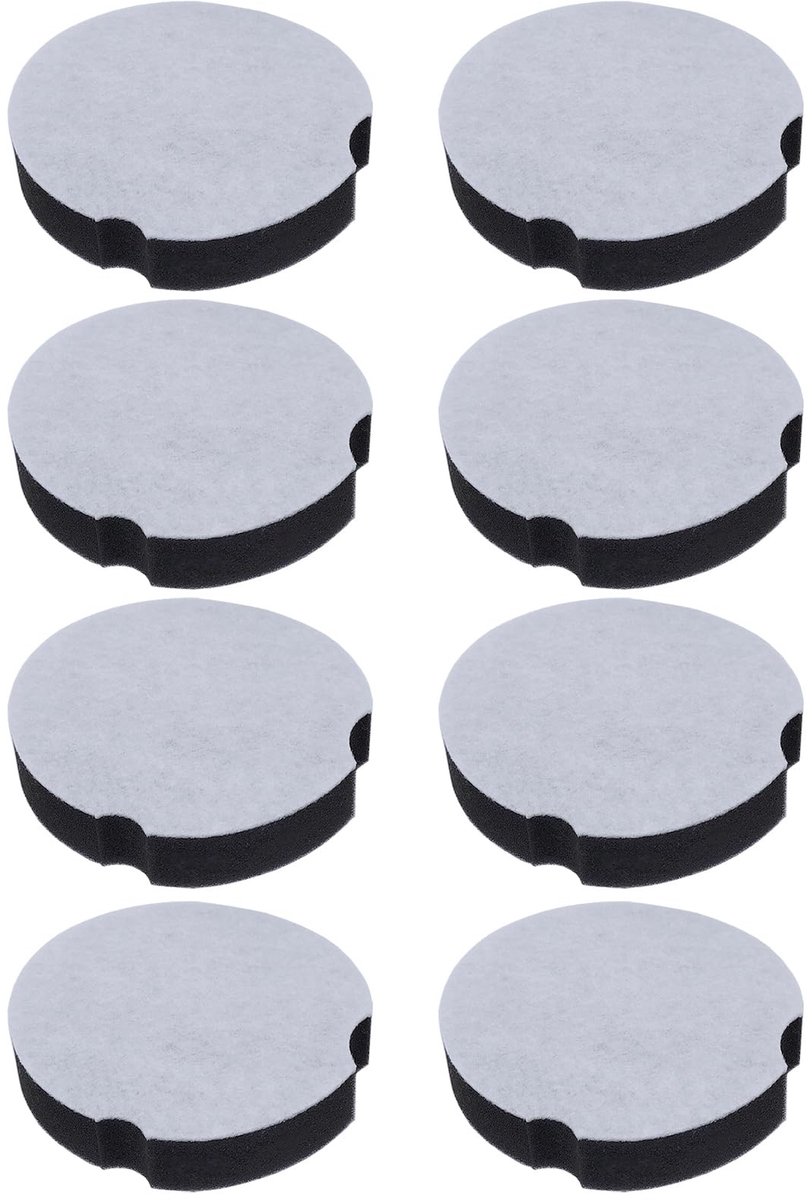 aladdien - Vacuümfilters - Vervangende Filters - Geschikt voor Bissell Powerforce Compact en CleanView - 8 Stuks - Filterset - Hoogwaardige kwalitei...