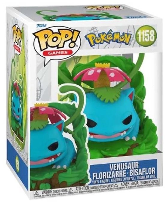 Funko Pop! Premium Games: Pokemon - Venusaur #1158 van Merkloos — afbeelding 4