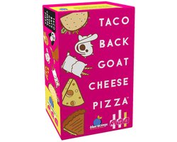 Taco Back Goat Cheese Pizza - Kaartspel - GERONIMO GAMES - Blue orange - Vanaf 8 jaar oud
