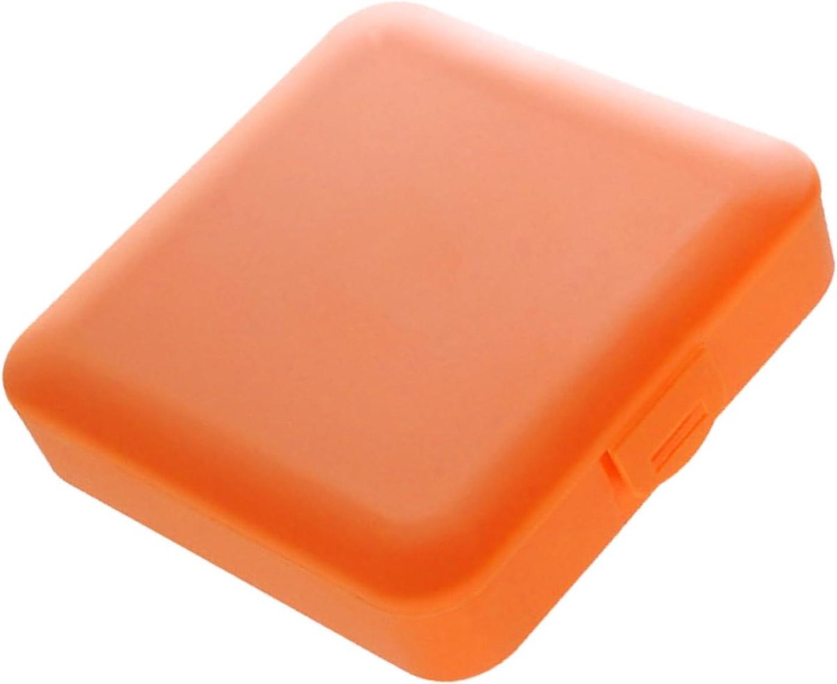 Opbergdoos Maandverband - Organisator Doosje - Hygiëne Producten Opbergen - Schattig Draagbaar Ontwerp - 14 x 14 x 3 cm