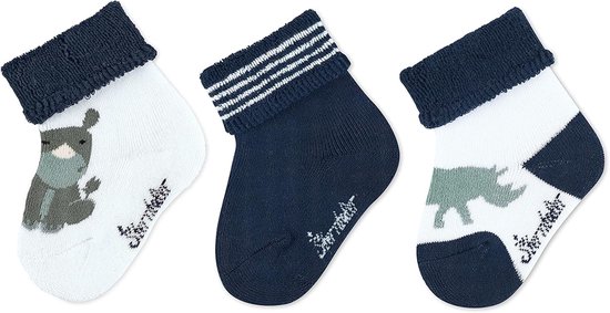 Babysokken 3-pack - Kindersokjes - Comfortabel Dragen - Zachte Pluche - 3 Paar - Multicolor — afbeelding 5