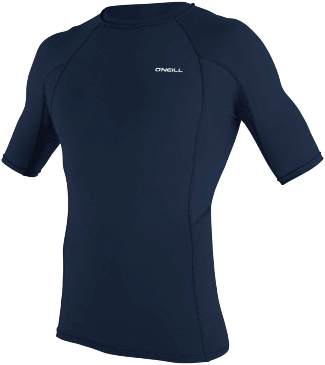 O’Neill Basic Skins S/S Rashguard Heren Blauw