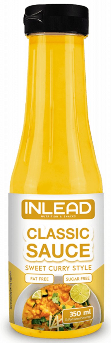 Inlead Classic Sauce (350ml) Sweet Curry Style - Functionele voeding - Sauzen/Siropen