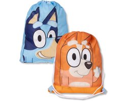 Bluey & Bingo Trekkoord Tas School PE Trainer Zwemtas
