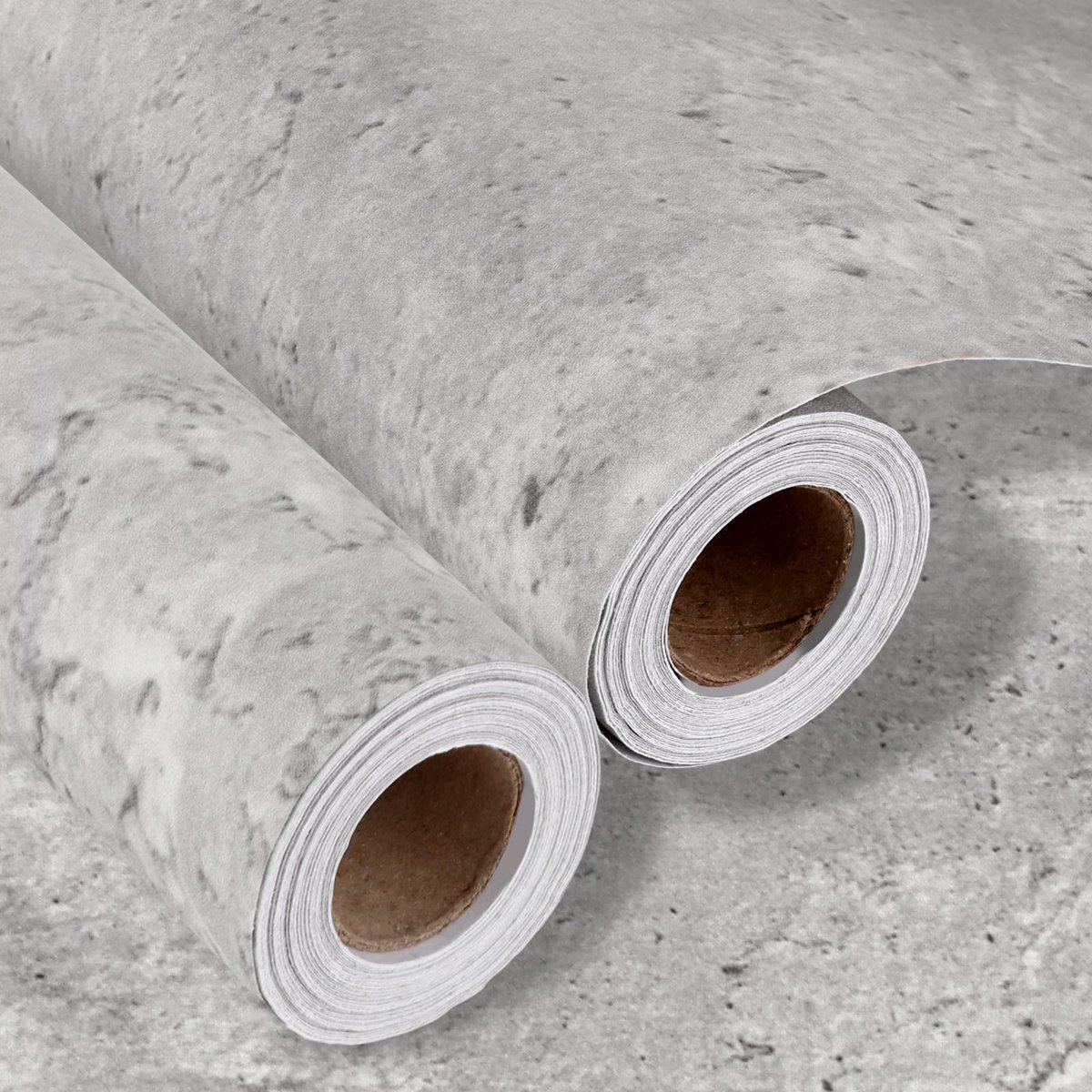 aladdien - Zelfklevend Meubel Folie - Betonlook - Waterdicht en Duurzaam - Grijs - Wandfolie voor Meubels - Geschikt voor Vensterbank en Kasten