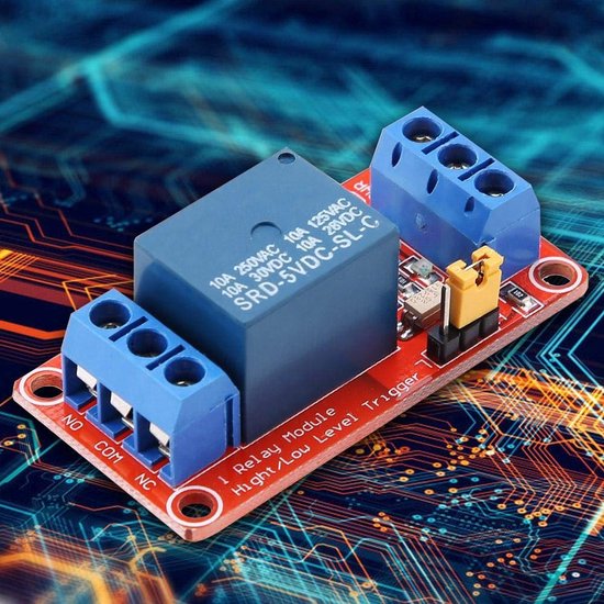 SPHProducts - Optocoupler Relay Module - Hoog Laag Trigger - 1-Kanaals ...