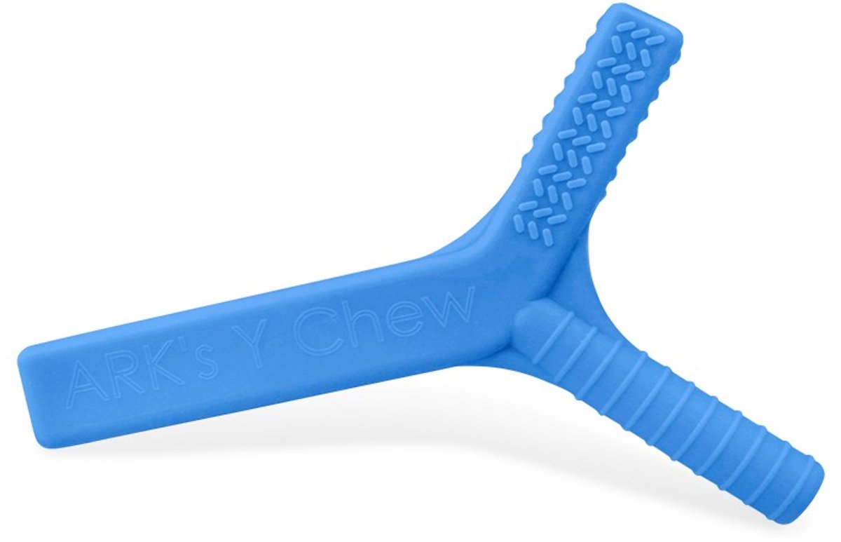 ARK Therapeutic kauwspeeltje sensorisch speelgoed Y-Chew blauw XXT.