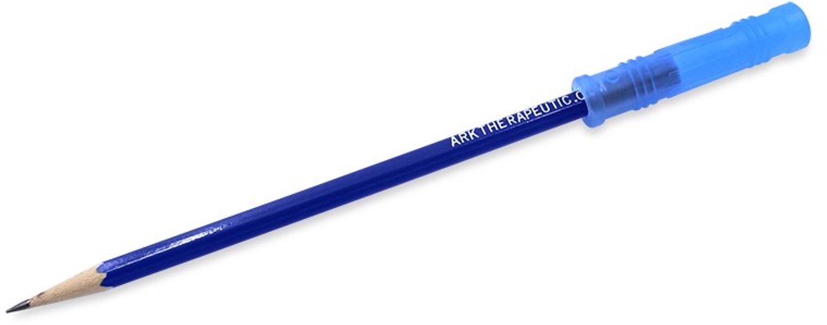 ARK Therapeutic bijtspeelgoed Bite Saber kauwbare potloodtopper blauw.