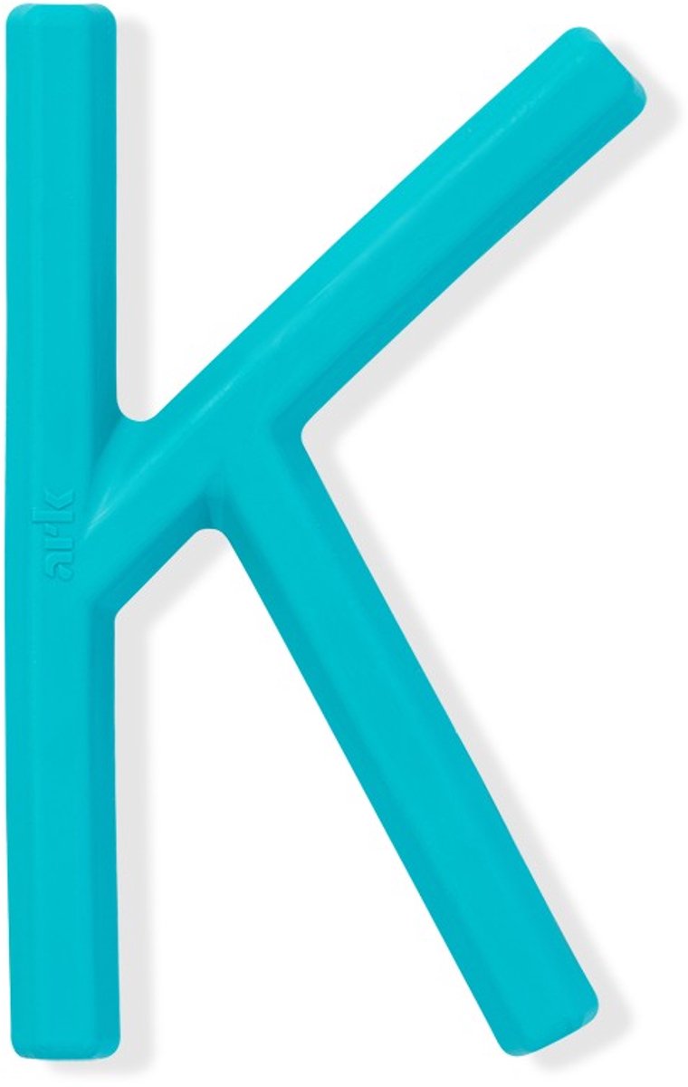 ARK Therapeutic bijtspeelgoed letter K kauwspeeltje sensorisch.
