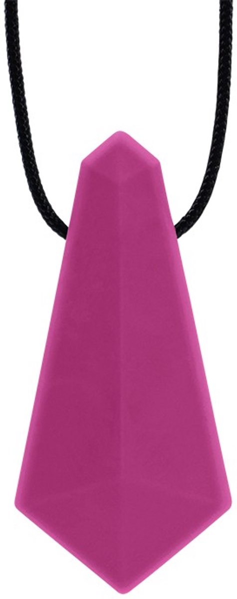ARK Therapeutic kauwketting speelgoed hanger magenta voor kinderen.