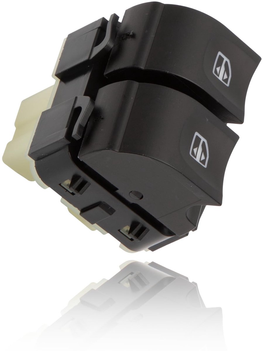 ONF3 - Schakelaar voor raam - Compatibel met Clio 4 en Captur - Zwart - 7 pins - Duurzaam en betrouwbaar