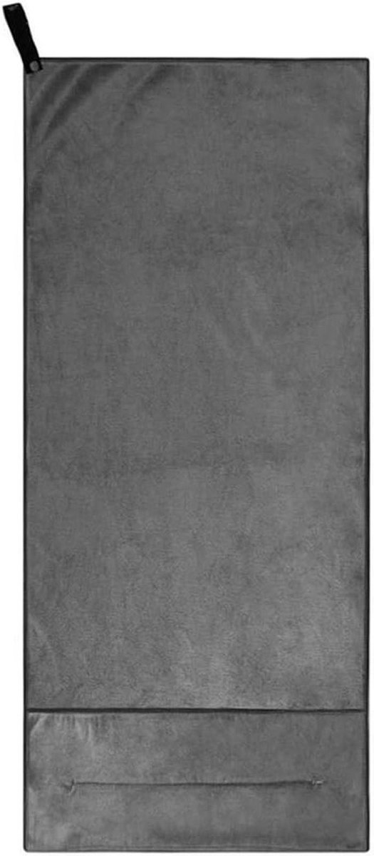 Sport Handdoek - Microvezel Doek - Snel Drogen Reizen - Super Absorberend - 50 x 120 cm - Grijs