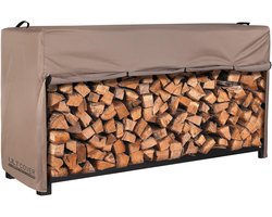 ULTCOVER Waterdichte Brandhout Rekken Cover 8 Voeten Heavy Duty Outdoor Logs Houder Stand Cover