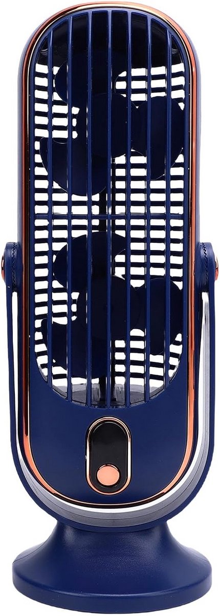 Stille USB Oplaadbare Torenventilator - 5 Snelheden & Oscillerend - Draagbare Tafelventilator voor Bureau