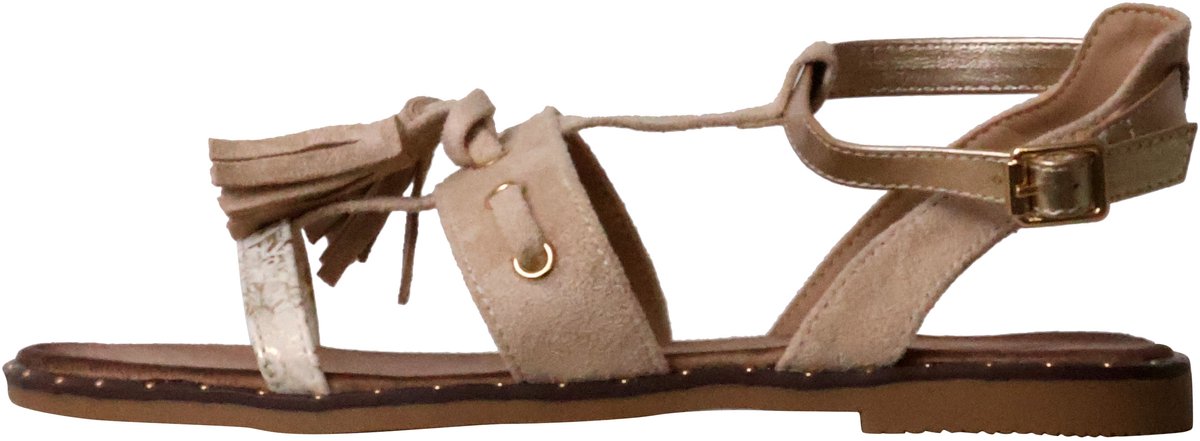 Platte sandalen met bandjes
