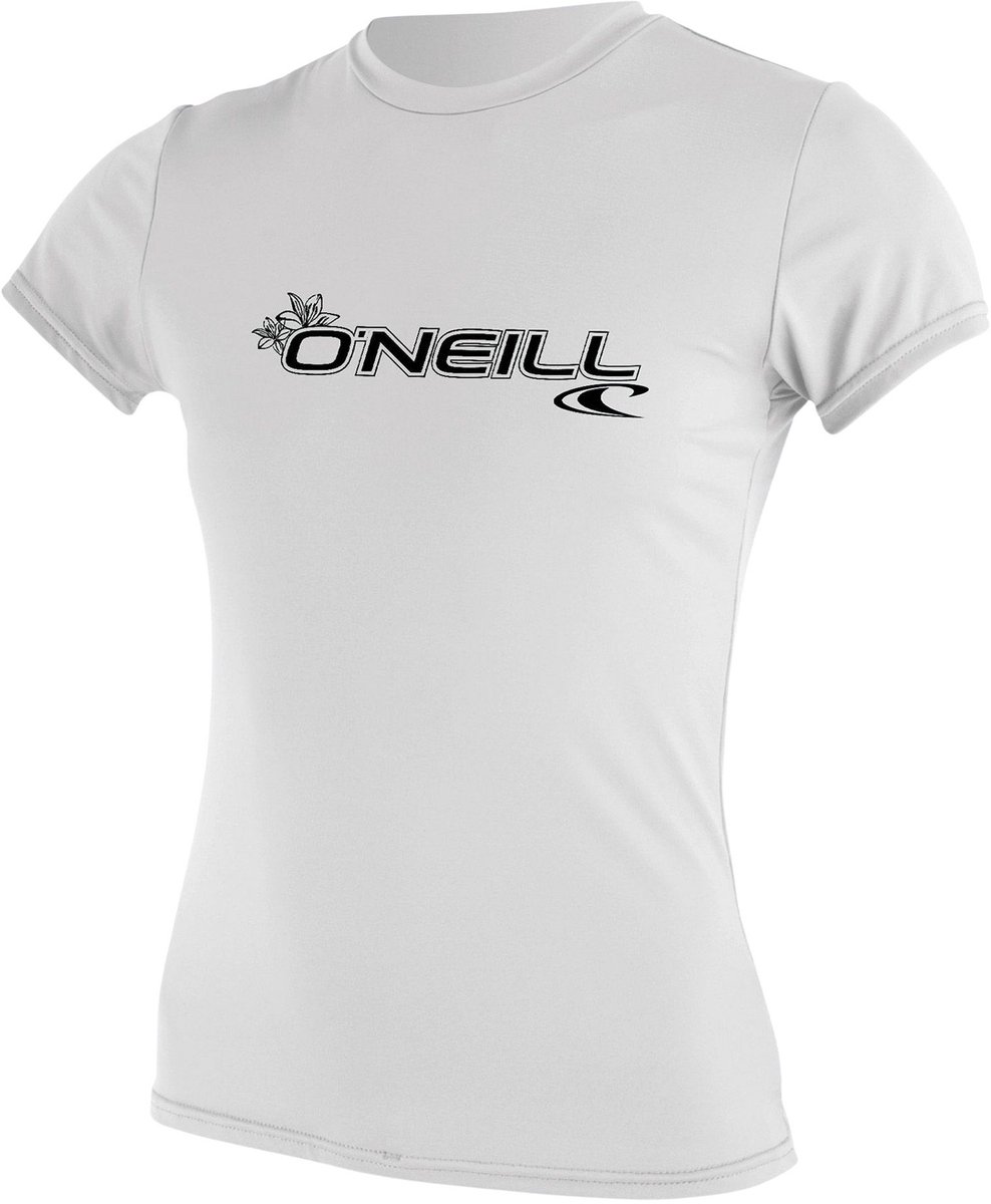 Surfshirt Vrouwen Basic Skins Sun Wit