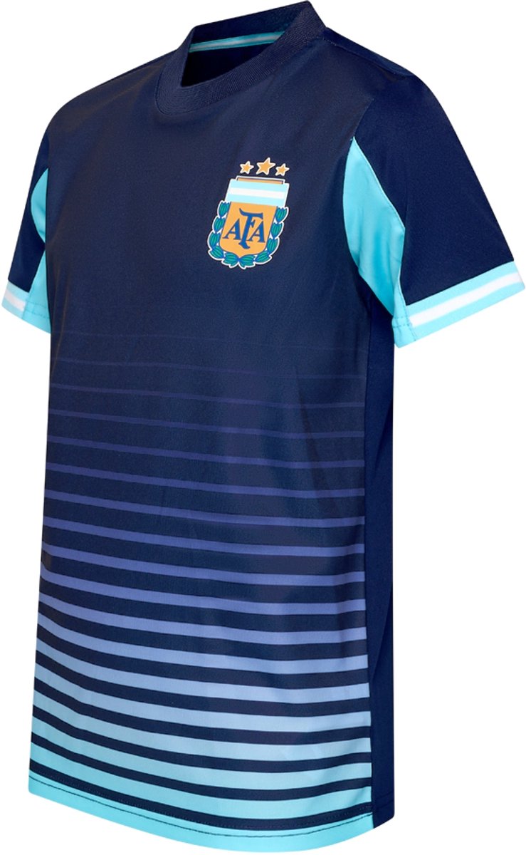 Argentinië Uit Shirt Kind - Maat 116 t/m 164 - Voetbalshirt voor Kinderen - Officiële AFA Fanmerchanidse