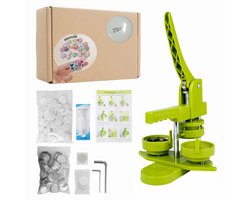 Button Maker Machine - mini pin size - 25mm - Incl. 100 Buttons - pin maker - Badge Maker Machine - Buttonmachine - Pin machien - Verjaardagscadeau - animecon