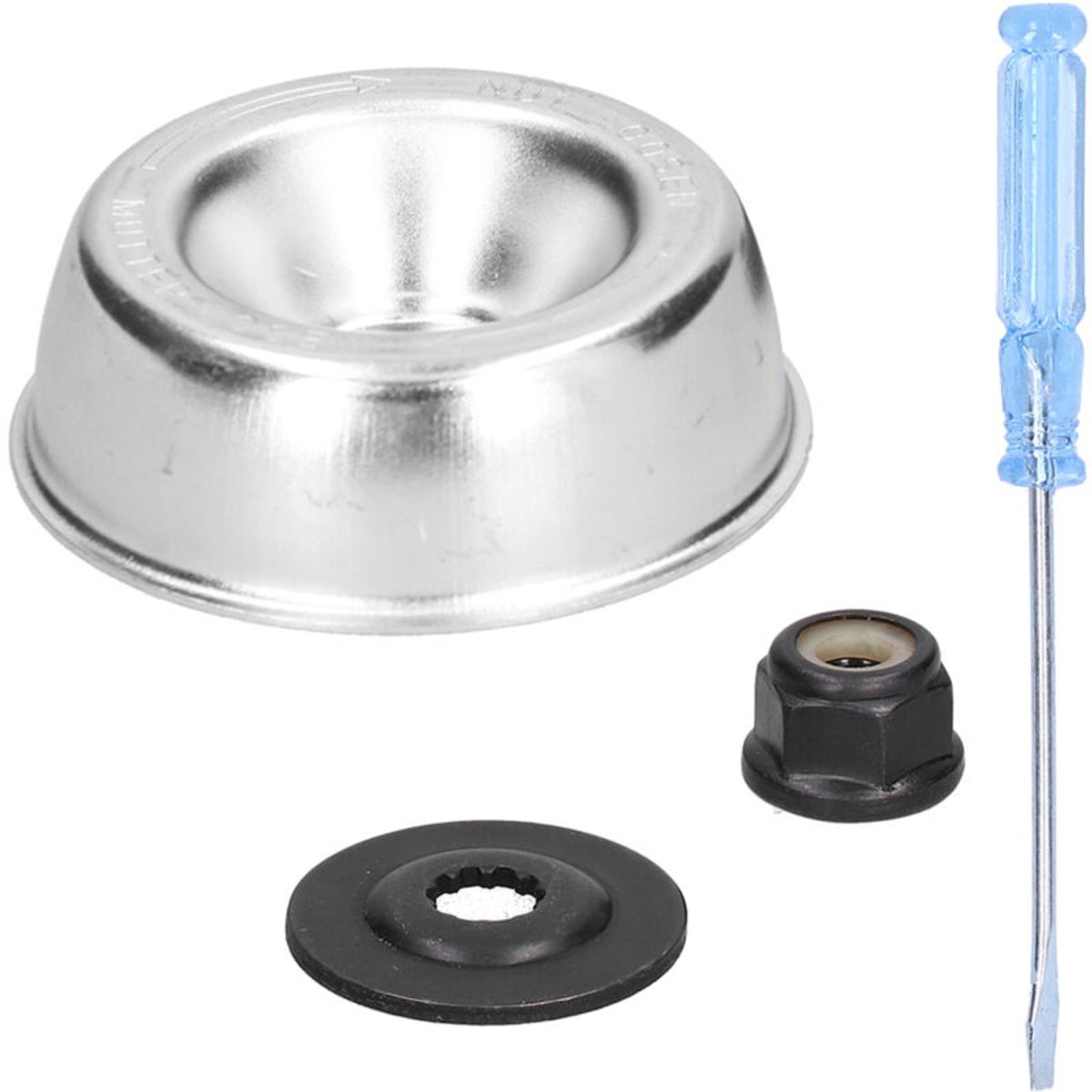 4-delige set versnellingsbakdeksels geschikt voor FS120, 130, 130R, 200 en 250 accugrasmaaiers
