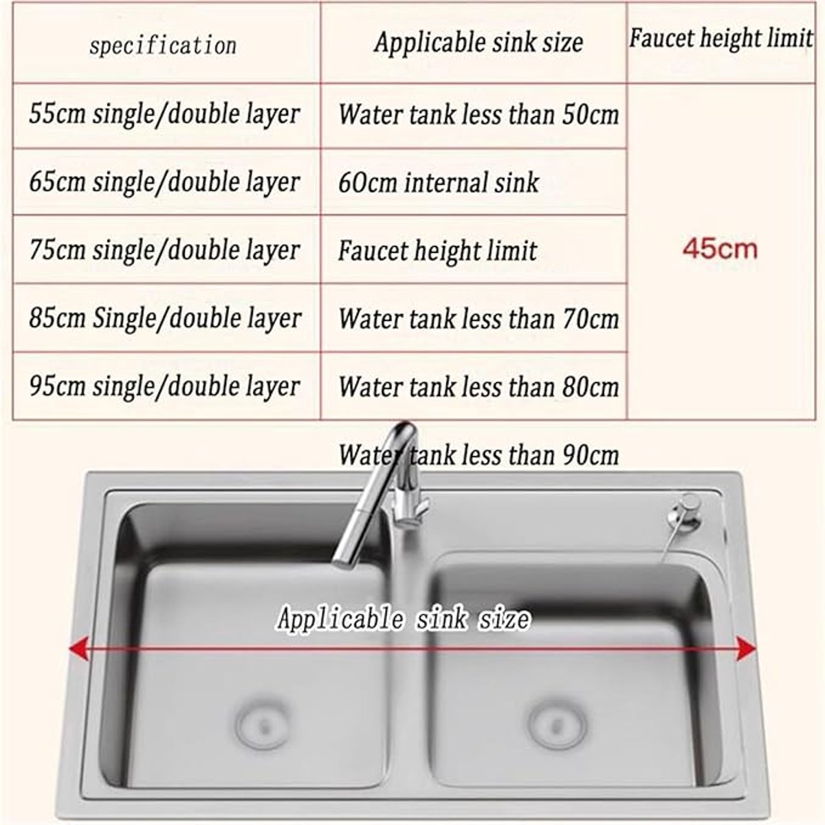 Over Sink Dish Rack 95cm Large Metal Kitchen Dish Drying Rack Over The Sink Space Saving Multifunctional Dish Drainer & Kitchen Organizer Black