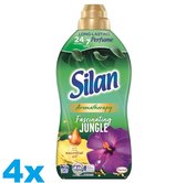 Silan - Adoucissant - Fascinating Jungle - 48 lavages/1056ml x 4